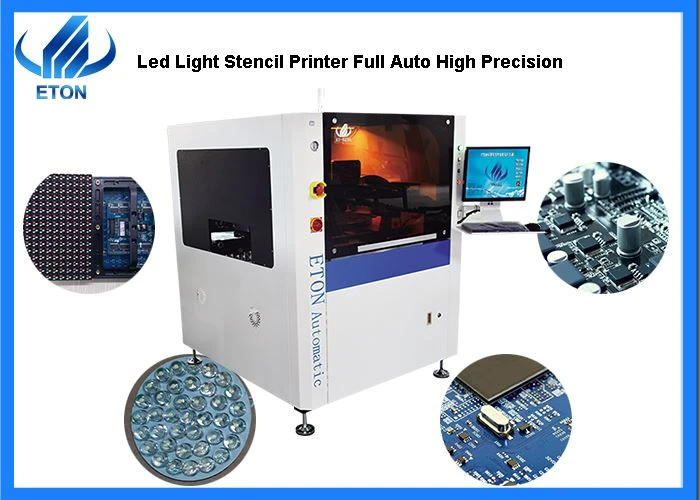 Led Light Machine Stencil Printer Full Auto Għoli Preċiżjoni