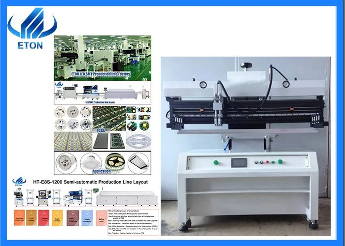 Stencil Printer semi-awtomatiku