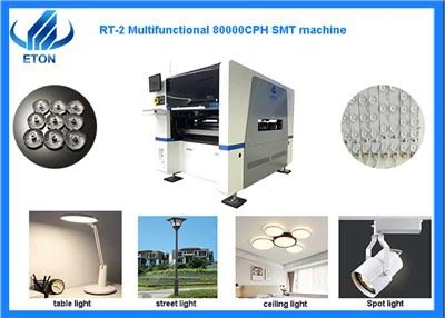 Sħiħ-Awtomatiku 20 Kap LED Basal SMT Magni